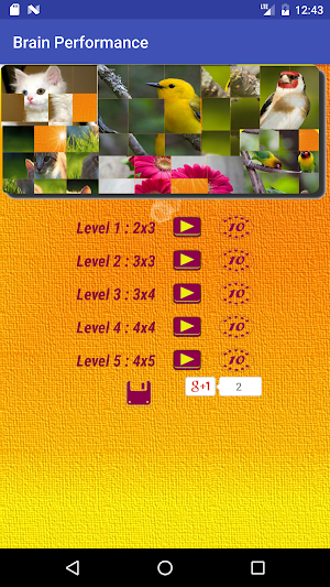 Brain performance Screenshot 0