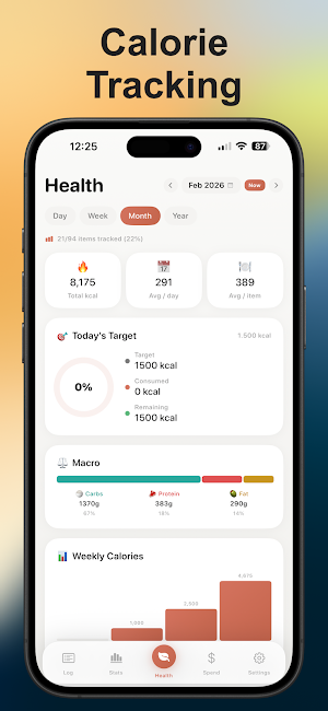 Noms - Daily Food Diary & Log Screenshot 2