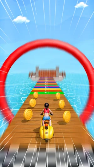 Young Biker Girl Ramp Bike Screenshot 2