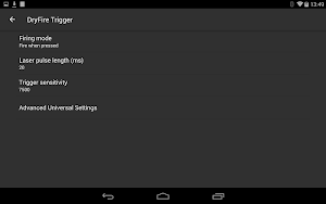 DryFire Trigger Unit Screenshot 2