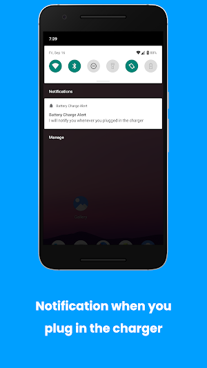 Battery Charge Alert Screenshot 1