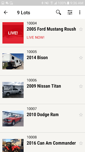 Glasgow Auto Auction Screenshot 1