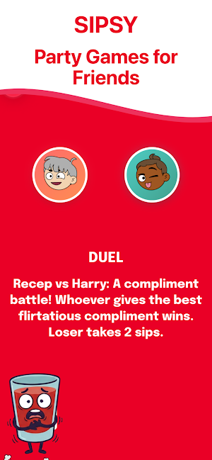 Drinking Party Game - Sipsy Screenshot 0