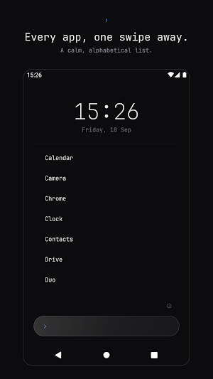 VOID: Minimal Text Launcher Screenshot 3
