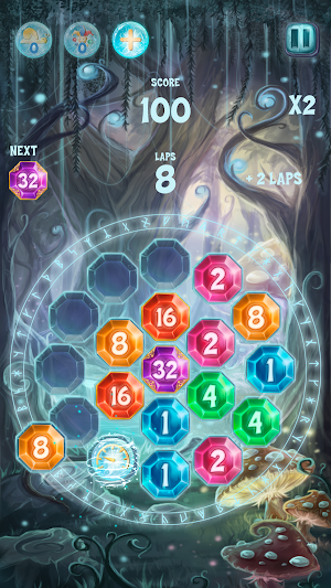 2048: Circle Rush Screenshot 2