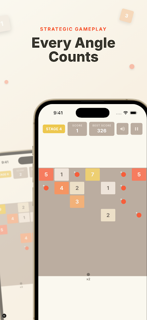 Swipe Brick Breaker: Ball Hit Screenshot 1