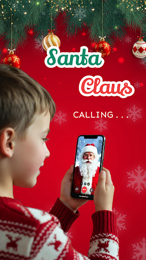 Santa Fake Video Call Screenshot 0