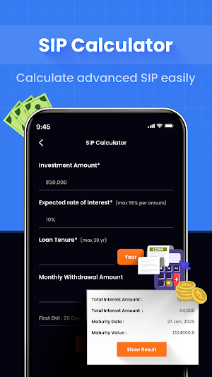 EMI Calculators: FinancialCal Screenshot 2
