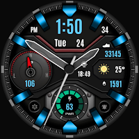 Modern Hybrid Watch Face