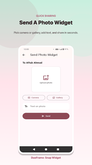 DuoFrame: Photo Widget Screenshot 1