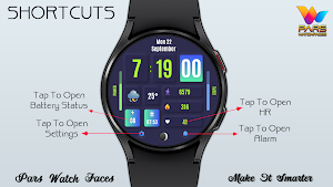 Baku Digital Watch Face screenshot 5
