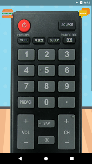 Remote Control For Emerson TV Screenshot 3