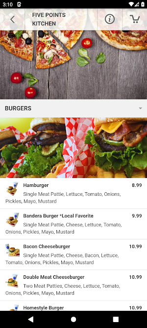 5 Points Kitchen Screenshot 2