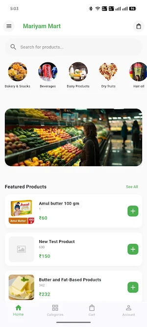 Mariyam Mart Screenshot 0