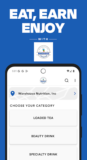 Warehouse Nutrition, Inc. Screenshot 0