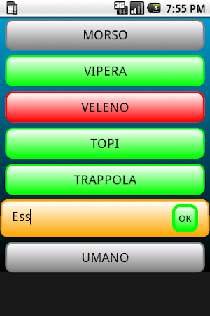 Associa Parole Lite Screenshot 2