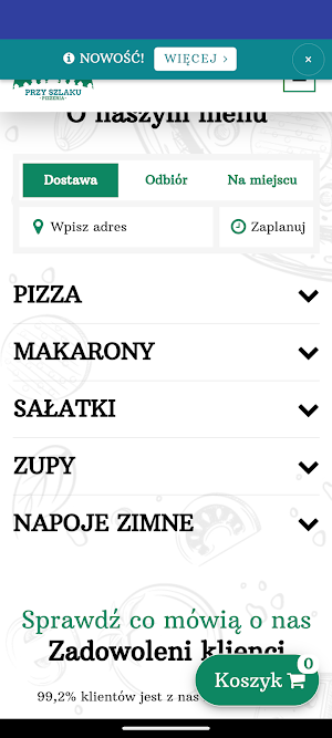 Pizzeria PRZY Szlaku Screenshot 0