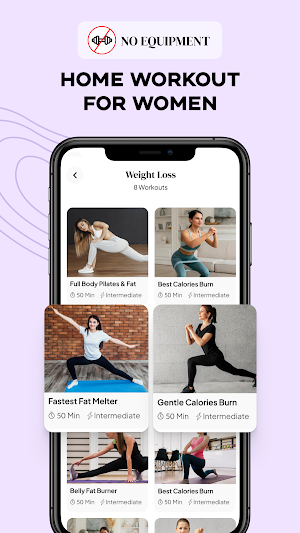 ZeeFit–Home Workout & Exercise Screenshot 1