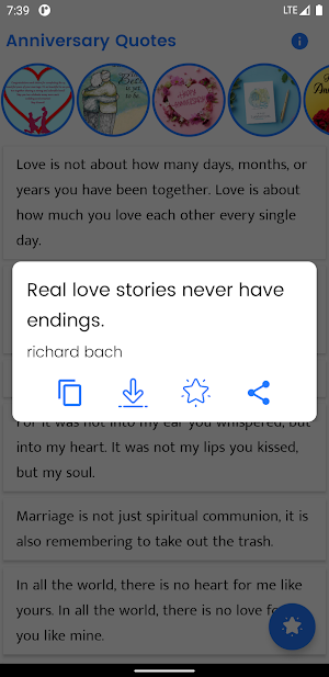 Anniversary Quotes and Sayings Screenshot 0