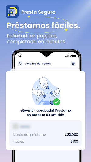 Presta Seguro - Dinero Flash Screenshot 2
