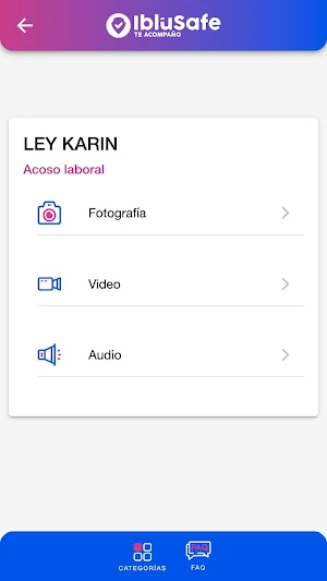 ibluSafe Screenshot 2
