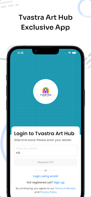 Tvastra Art Hub Screenshot 0