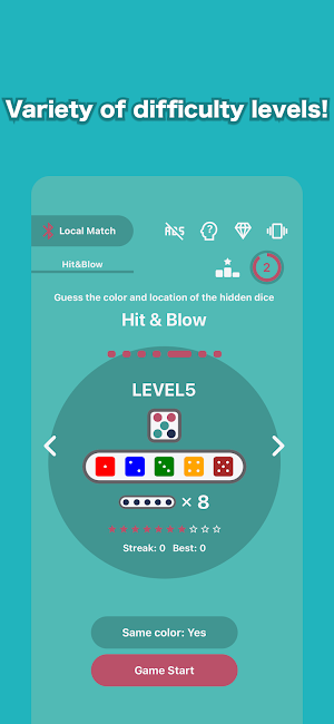 Hit&Blow Connect Screenshot 3