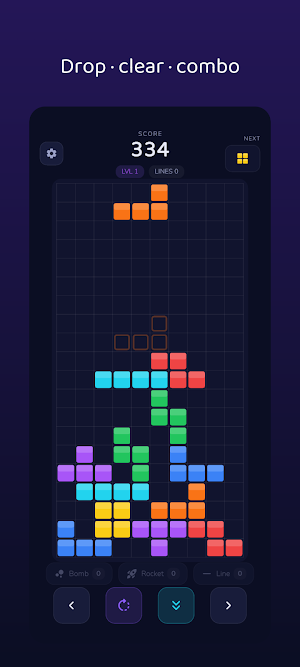 Drop Peak: Block Puzzle Screenshot 1