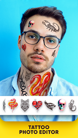 Tattoos For Real Photos Screenshot 0