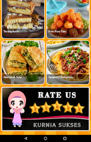 Resep Fast Food Screenshot 2