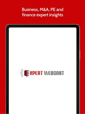 Expert Webcast screenshot 5