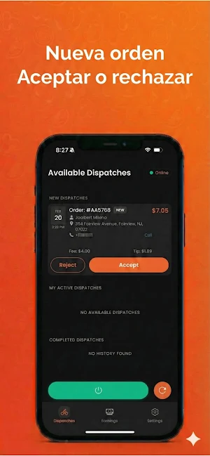 Delivery Dispatch Screenshot 2