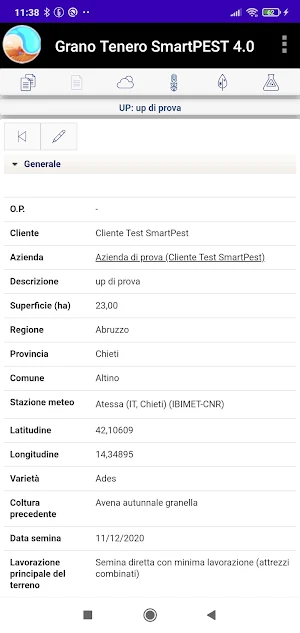 Grano Tenero SmartPest 4.0 Screenshot 1