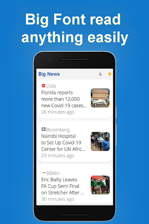Big Font - Enlarge Font & Change Font Size Screenshot 2