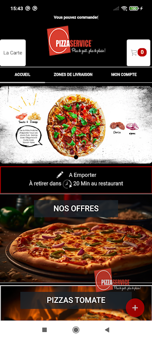Pizza Service grigny Screenshot 1
