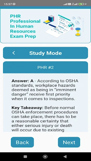 PHR Human Resources Exam Prep Screenshot 3