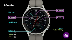 JW120 jwstudio watchface Screenshot 1