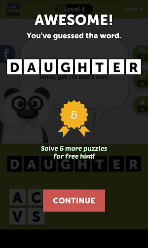 Little Riddle - Word Quiz Screenshot 3