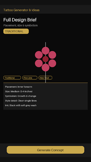 Tattoo Generator & Ideas Screenshot 1