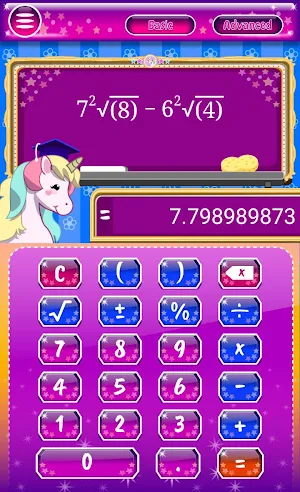 Unicorn Calculator Screenshot 3
