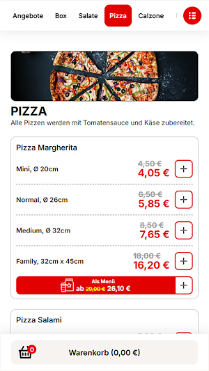 Pritis Pizza Service Malchow Screenshot 3