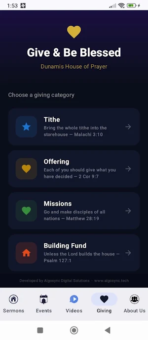 Dunamis House of Prayer Screenshot 3