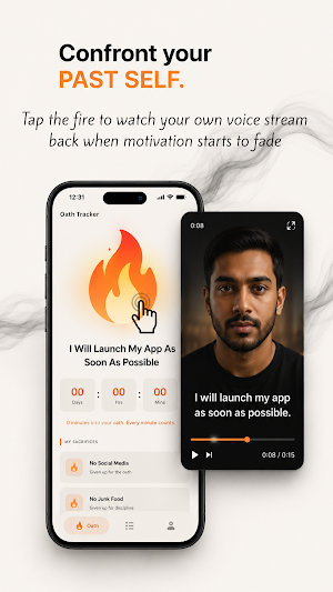 Oath Tracker - Commit & Focus Screenshot 1