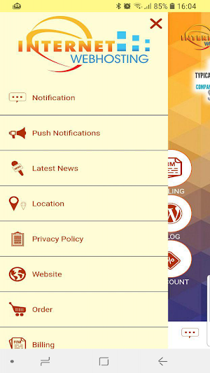 Internet Webhosting (www.internet-webhosting.com) Screenshot 1