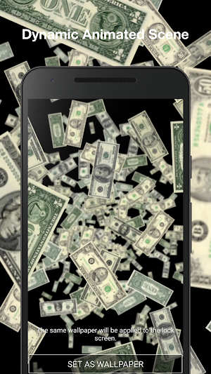 Real Money Live Wallpaper Screenshot 1