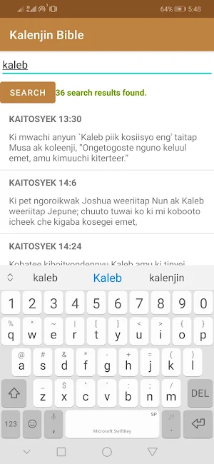 Kalenjin Bible - Old and New Testament Screenshot 3