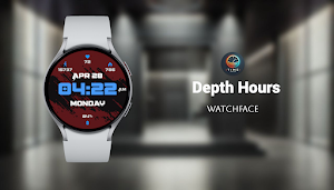 Depth Hours - watch face Screenshot 0