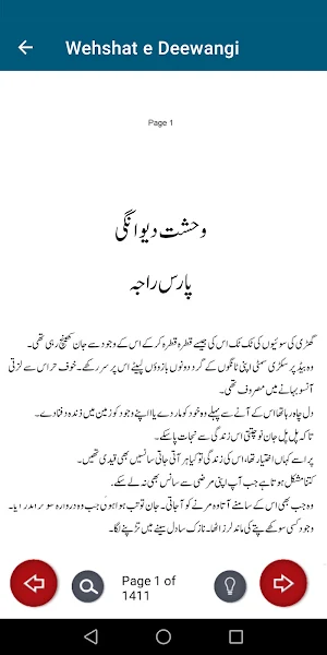 Wehshat e Deewangi Urdu Novel Screenshot 3