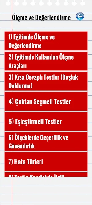 KPSS Eğitim Bilimleri Notları Screenshot 3