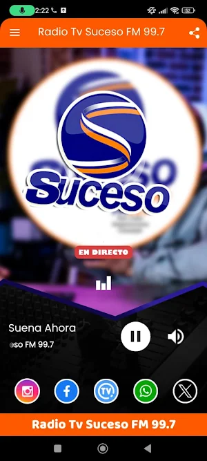 Radio Tv Suceso FM 99.7 Screenshot 1